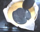なんちゃってバスク風竹炭チーズケーキ作り方7写真