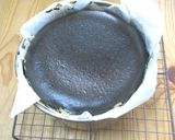 なんちゃってバスク風竹炭チーズケーキ作り方9写真