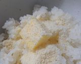 めちゃくちゃ簡単！チーズリゾット風作り方1写真