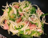 トマトソース缶を使ってナポリタン作り方7写真