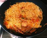 トマトソース缶を使ってナポリタン作り方12写真
