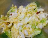 春キャベツのアツアツごま油がけ作り方2写真