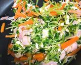 豆苗de野菜&豆腐ビビンバ作り方3写真