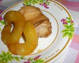 ✿チキンソテーの❀簡単✿パイナップル煮作り方4写真