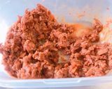 豆もやしのたけのこ肉味噌炒め作り方1写真