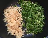 セロリぶたそぼろ作り方1写真