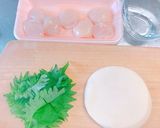 パリッ!帆立貝柱と大葉の餃子の皮揚げ作り方1写真
