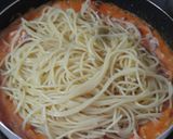 キノコとベーコンのトマトクリームパスタ作り方9写真