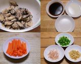 土鍋で牡蠣の炊き込みご飯作り方1写真