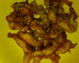 鶏皮たつた揚げの青ネギ塩だれ飯作り方9写真