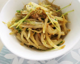 簡単♪節約レシピ♪もやしと豆苗の胡麻和え作り方5写真