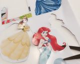 苺のプリンセスドレスケーキ作り方1写真