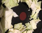 ムネ肉と春キャベツのレモンクリームパスタ作り方3写真