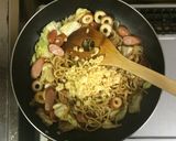 超簡単☆1人前！小腹がすいたら焼きそば〜作り方6写真