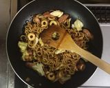 超簡単☆1人前！小腹がすいたら焼きそば〜作り方7写真
