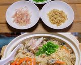 土鍋で牡蠣の炊き込みご飯作り方5写真