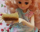 リカちゃんサイズ♡ラスク風ꕤ*.ﾟ作り方1写真