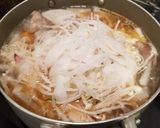 身体に優しいと思われる和風牛カルビスープ作り方5写真