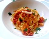フルーツトマトの和風冷製パスタ作り方8写真