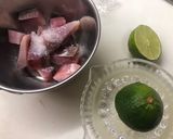 ペルーで食べたセビーチェを再現作り方3写真