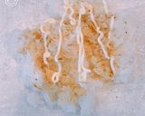 のり塩ポテチにマヨの、パリッとおにぎり作り方1写真