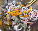 ペルーで食べたセビーチェを再現作り方6写真