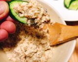 豆腐と搾菜の中華風ディップ作り方7写真