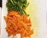 そうめん☆チャンプル作り方1写真