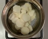 残ったカレーで☆里芋グラタン作り方2写真