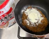残ったカレーで☆里芋グラタン作り方3写真