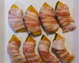 かぼちゃ☆豚バラのチーズ巻きフライ作り方3写真