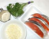 鮭のチーズ焼き♪簡単作り方1写真