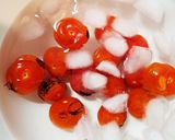 ミニトマトの皮むき(直火むき)作り方7写真