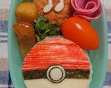 キャラ弁♥️モンスターボール作り方6写真