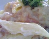 明太子とレンコンのクリームパスタ作り方4写真