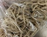 おすすめ♡蕎麦で作るヘルシーカリカリピザ作り方1写真
