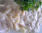 明太子とレンコンのクリームパスタ作り方5写真