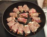 ☆かんたん☆豆腐と野菜の肉巻きまき～作り方4写真