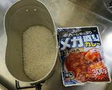 飯ごうでほったらかしカレー作り方1写真