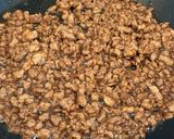 腎臓内科医考案エリンギひき肉無塩味噌炒め作り方2写真