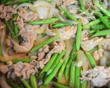 ごはんモリモリ☆アスパラと豚肉の甘辛炒め作り方15写真