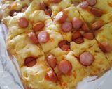 ウインナー入りトースターでホットケーキ作り方7写真
