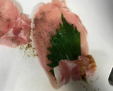 ちくわの豚ロール、さっぱり照り焼き作り方1写真