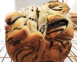 折り込みシートでマーブル食パン作り方9写真