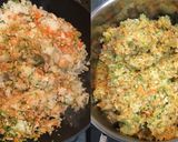 鶏もも肉とキャベツの押し麦ピラフ作り方4写真