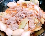 超シンプル☆豚肉長ネギの卵とじ作り方4写真