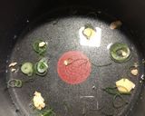 卵白とワカメのスープ作り方1写真