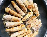 薬味たっぷり☆茄子の肉巻きポン酢作り方2写真