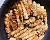 薬味たっぷり☆茄子の肉巻きポン酢作り方4写真