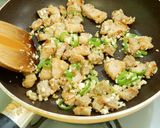 ～簡単焼き豚の高菜チャーハン～作り方4写真